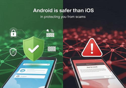 اندروید امن‌تر از iOS هست (در محافظت از شما در برابر کلاهبرداری‌ها)